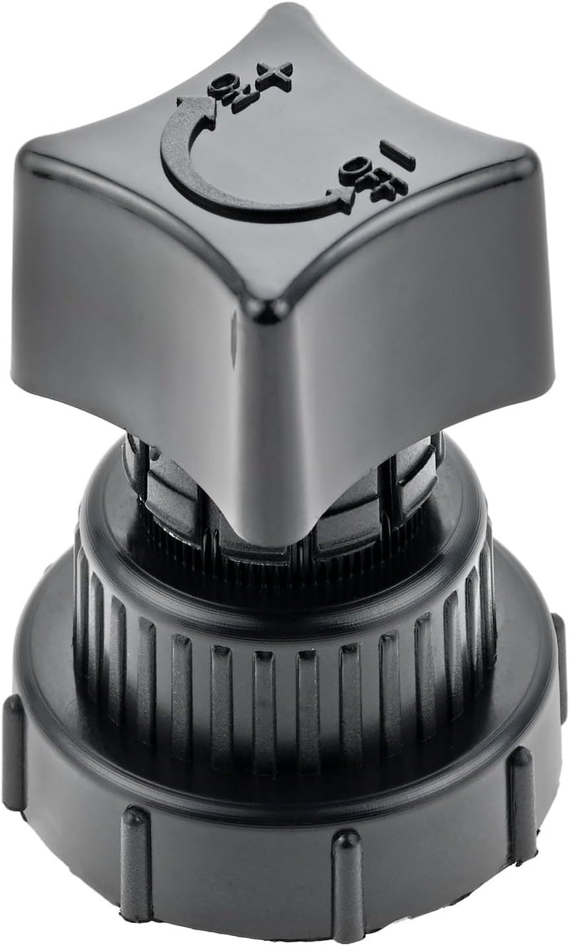 Yetaha Manifold Plastic Air Compressor Regulator Valve Knob, Compatible with Sanborn Craftsman Coleman Power Mate Air Compressor Replacement Parts - Image 1